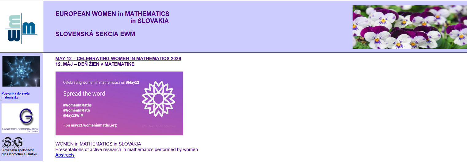 Meeting of women in mathematics in Slovakia