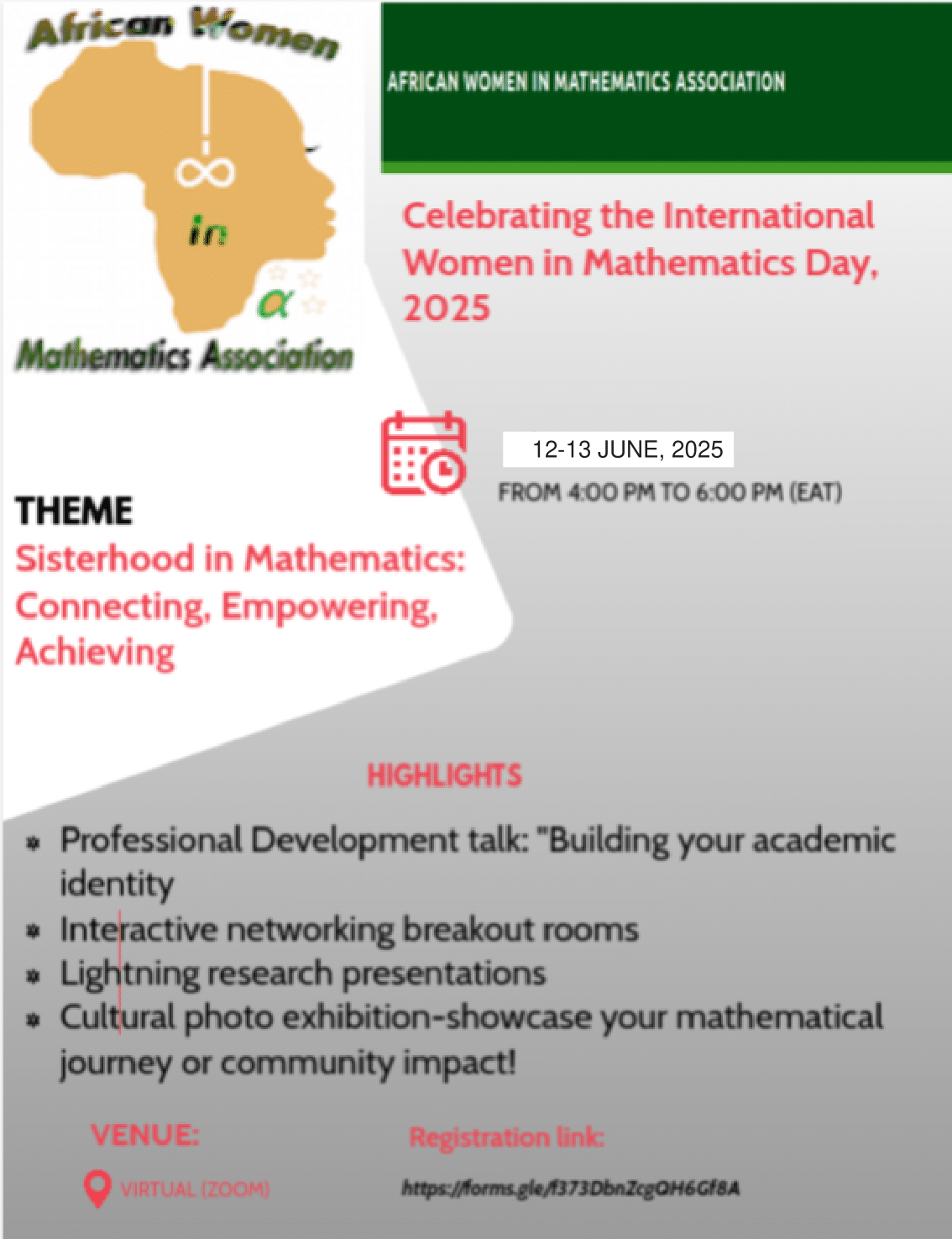 Flyer of the event