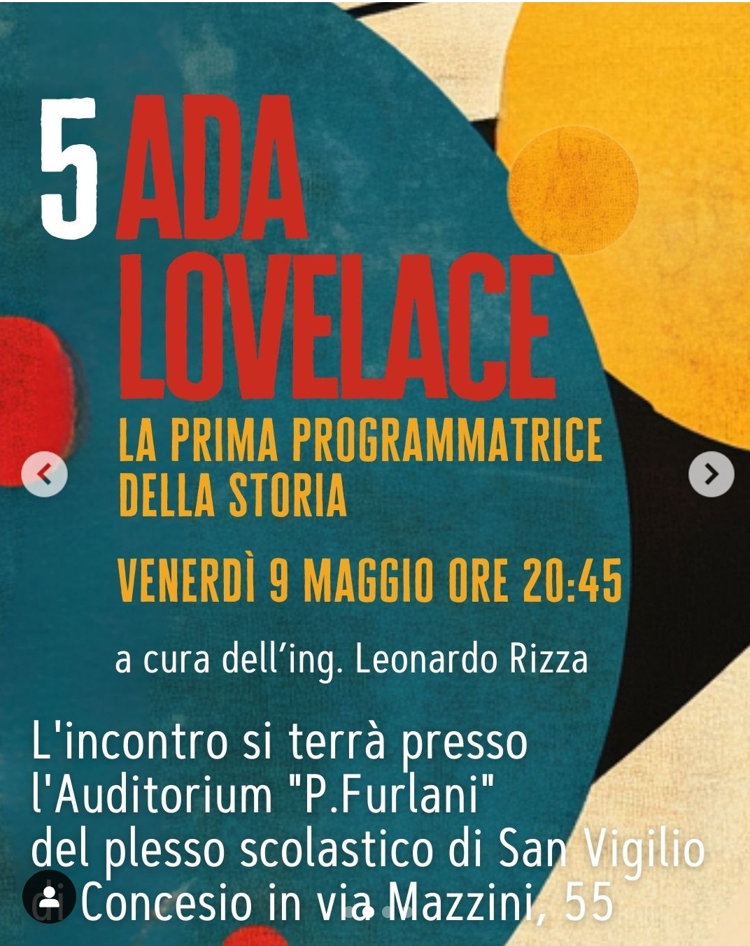 Poster of the event