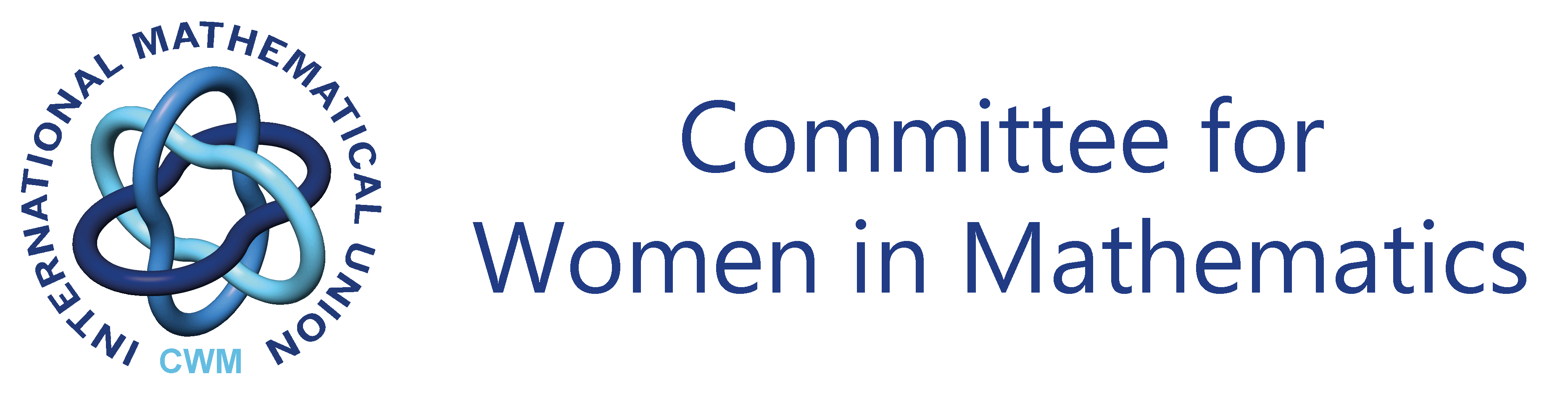 Logo of the Committee for Women in Mathematics (CWM) from the International Maths Union (IMU)